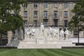 Budapest, Hungary - Monument to Lajos Kossuth Royalty Free Stock Photo